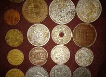 عملات نقدية قديمة فرنسية عملات نقدية قديمة فرنسية