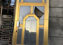 واجهه المنيوم 3 متر و20 سم زائد باب المنيوم كبير واجهه المنيوم 3 متر و20 سم زائد باب المنيوم كبير