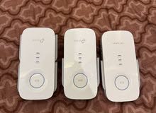 مقويات انترنت tp-link للبيع بحاله الجديد باقي التفاصيل بالوصف