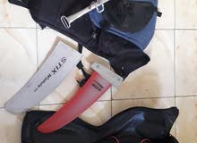 لوح التزلج الشراعي مع جميع ملحقات + 2حزام و2 شراع windsurfing for sale