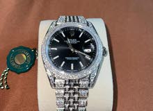 rolex datejust 41mm iced out