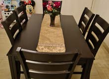 Dining set with 6 chairs for sale طاولة طعام مع 6 كراسي للبيع Dining set with 6 chairs for sale طاولة طعام مع 6 كراسي للبيع