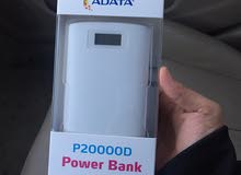 باور بانك اداته الاصلي بقوه 20000الف مع كاشف ضوء باور بانك اداته الاصلي بقوه 20000الف مع كاشف ضوء