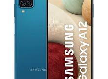 Samsung galaxy a12  جهاز وكالة عالفحص ولا غلطة فيه شعر بسيط جدا بالشاشة مش مأثر لون ازرق