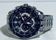 Casio Edifice Chronograph Black Dial Men's Watch - EF-550D