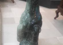 Unique pure jade horse sculpture