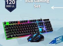 RGB gaming set RGB gaming set