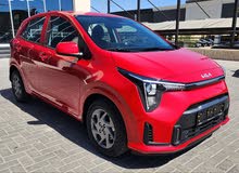 Kia Picanto 2024 الجديده كلياً- كفالة الوكيل الرسمي 5 سنوات وعقد صيانة 30,000 كم زيوت وفلاتر