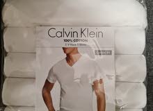 5 Calvin Klein 100% Cotton V-Neck T-shirt 5 Calvin Klein 100% Cotton V-Neck T-shirt