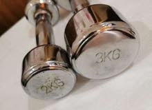 dumbbells 2kg & 3kg for sale dumbbells 2kg & 3kg for sale