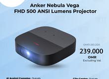 Anker nebula vega FHD 500 Ansi lum