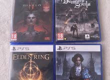 Diablo, Demon souls, Elden ring and lies of P