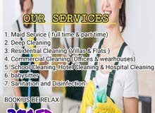 Dubai Cleaners,House Maids Only for 25-dhs...