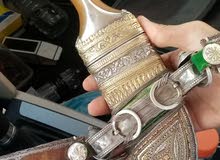 خنجر قديم صياغة ثقيلة مذهبة خنجر قديم صياغة ثقيلة مذهبة