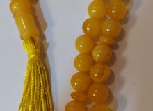 مسبحة كهرمان /كهرب طبيعي natural amber beads rosary