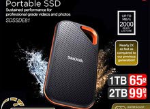 SanDisk E81 Portable SSD BiG Offers.. Speed 2000MB/s