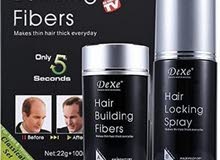 تخلص من الصلع اخفاء فراغات صلع الراس الياف تغطية و تكثيف شعر الراس Dexe Hair