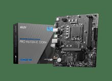 لوحة أم H610 مع معالج i3-12100
