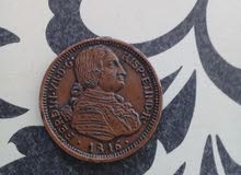 فطعة نفدية اسبانسا 1816 فطعة نفدية اسبانسا 1816