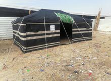 خيمة بدوية  حجم 6x4 متر مستعملة بدون نقص