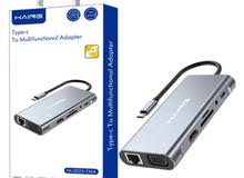 HAING HI-3023-TMA 11 in 1 Type-c To Multifunctional Adapter وصلة متعددة الاستخدام