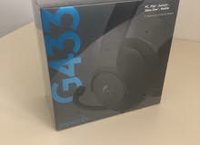 new logitech g433 gaming headset سماعات قيمنق جديدة