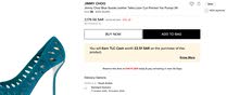 REPRICED JIMMY CHOO Jimmy Choo Blue Suede Leather Talka Lazer Cut Pointed ToeREPRICED REPRICED JIMMY CHOO Jimmy Choo Blue Suede Leather Talka Lazer Cut Pointed ToeREPRICED