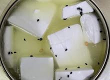 جبنة غنم مغلية ومكفولة جبنة غنم مغلية ومكفولة