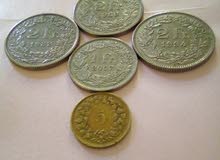 pièces monnaies suisse