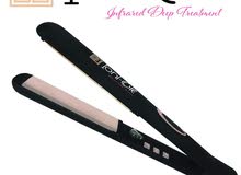 Ione-Cure مكواة الشعر بالأيونات والانفراريد Keratin cure Ione-Cure مكواة الشعر بالأيونات والانفراريد Keratin cure