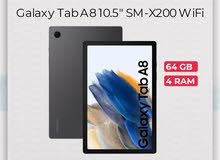Samsung Galaxy Tab A8 10.5" SM-X200 WiFi/RAM 4/64 GB (كفالة الوكيل الرسمي)