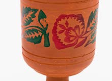 Traditional clay pottery juice cup Traditional clay pottery juice cup