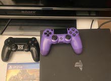 PS4 PRO with 2 controllers