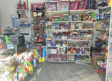 مكتبة قرطاسية والعاب للبيع