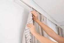 curtains fixing and installation