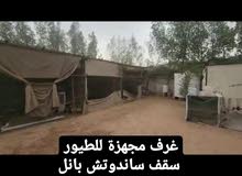 غرف مجهزة للطيور غرف مجهزة للطيور