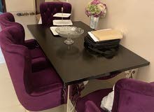 طاوله طعام مع 6 كراسي طاوله طعام مع 6 كراسي