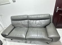 Two seater leather Sofa