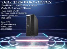 العرض الاول: DELL T5820 Workstation