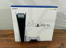 PlayStation 5 disc with warranty