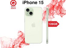 IPHONE 15 ( 128GB ) NEW /// ايفون 15 ذاكره 128 جيجا الجديد كليا