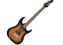 جيتار كهربائي Ibanez GRX70QA-SB GIO مسكر بالكرتونه