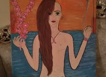 لوحة فنيه مرسومه لوحة فنيه مرسومه