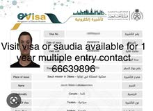Saudia visit visa available for 1 year