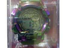 Digital Watch - Brand New Design with Green and Purple Color Fully Unique Design