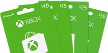 اكس بوكس xBox جيفت كاردز Gift Cards اكس بوكس xBox جيفت كاردز Gift Cards
