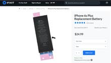 بطارية ايفون 6s Plus من موقع ifixit بطارية ايفون 6s Plus من موقع ifixit