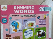 brand new rhyming puzzle Aed 20 brand new rhyming puzzle Aed 20