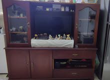 Wooden Tv shelf and Showcase great condition
