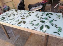 ميز طعام يصغر ويتكبر حسب الحاجة مع كرسي عدد6 السعر 150 ألف موجود ميز طعام يصغر ويتكبر حسب الحاجة مع كرسي عدد6 السعر 150 ألف موجود